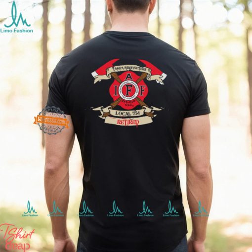 Tampa Firefighters Retired Decal Shirt