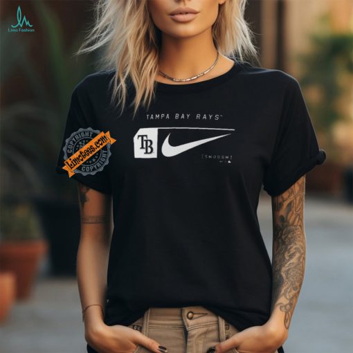 Tampa bay rays nike fashion graphic swoosh 2024 shirt