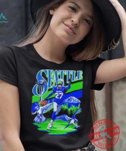 Tariq Woolen Seattle Seahawks football graphic shirt