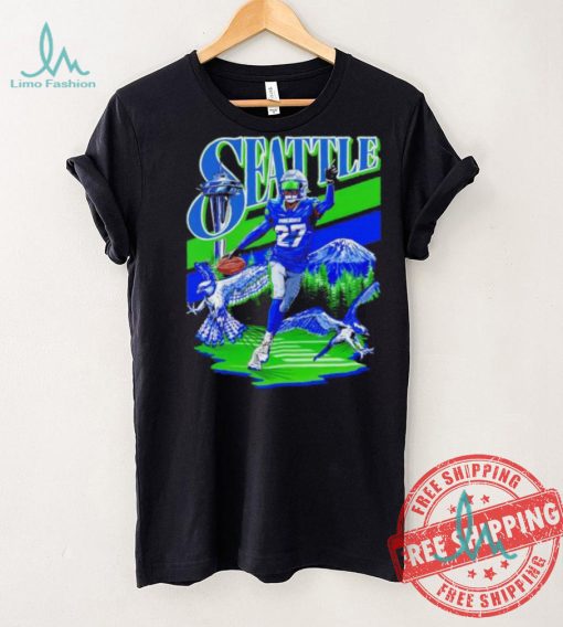 Tariq Woolen Seattle Seahawks football graphic shirt