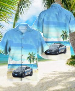 Taunton, Massachusetts, Taunton Police Department 3D Hawaiian Shirt Gift For Summer