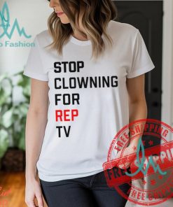 Taylor Swift Wearing Stop Clowning For Rep Tv Shirt