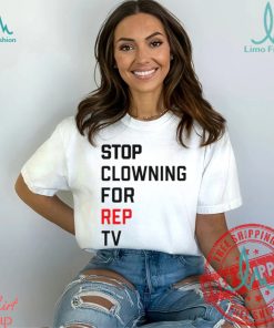 Taylor Swift Wearing Stop Clowning For Rep Tv Shirt