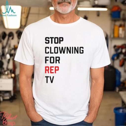 Taylor Swift Wearing Stop Clowning For Rep Tv Shirt