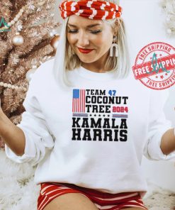 Team 47 Coconut Tree Shirt Kamala Harris Coconut Tree Shirt Kamala 2024 President Shirt