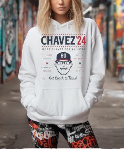 Team Atlanta Braves Wearing Chavez 24 Jesse Chavez For All Star Get Coach To Texas Shirt