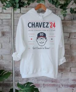 Team Atlanta Braves Wearing Chavez 24 Jesse Chavez For All Star Get Coach To Texas Shirt