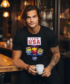Team USA Minions Olympic American flag shirt