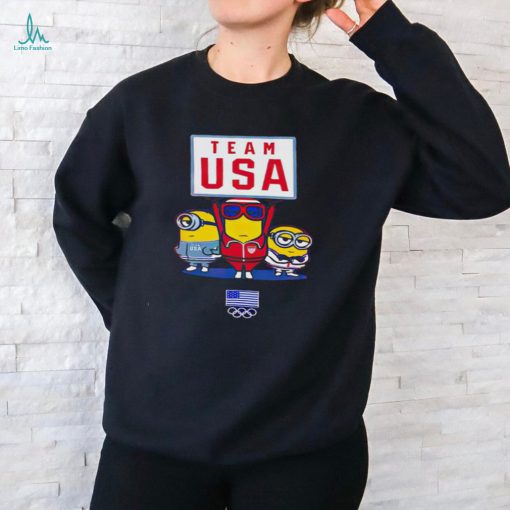 Team USA Minions Olympic American flag shirt