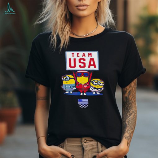 Team USA Minions Olympic American flag shirt