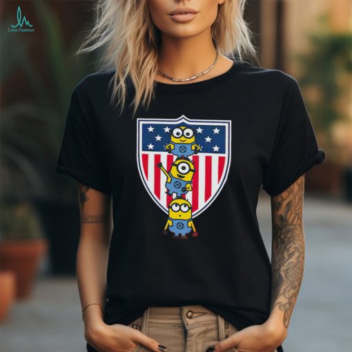 Team USA Minions flag logo shirt