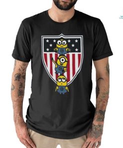 Team USA Unisex Minions Flag Logo Shirt