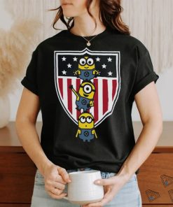 Team USA Unisex Minions Flag Logo Shirt