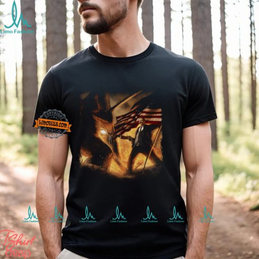 Teddy Roosevelt vs Bigfoot Shirt