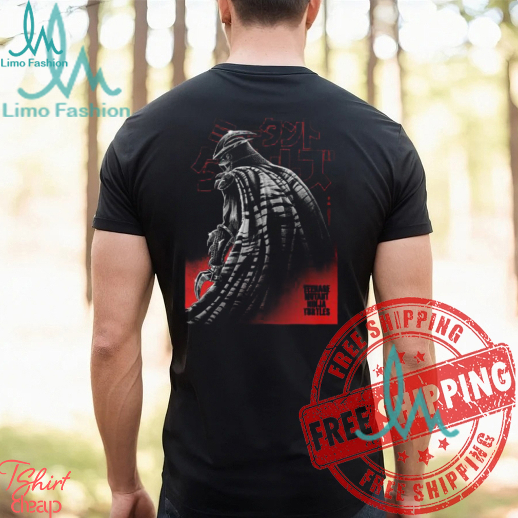 Teenage Mutant Ninja Turtles With Shredder Character Unisex T Shirt Teenage Mutant Ninja Turtles With Shredder Character Unisex T Shirt