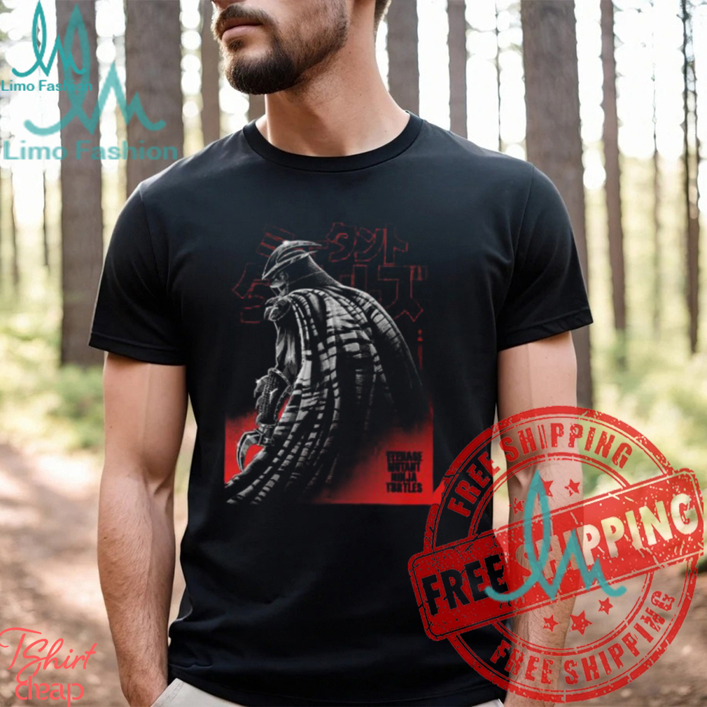 Teenage Mutant Ninja Turtles With Shredder Character Unisex T Shirt Teenage Mutant Ninja Turtles With Shredder Character Unisex T Shirt