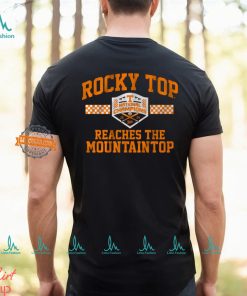 Tennessee Baseball Rocky Top Reaches The Mountaintop Shirt