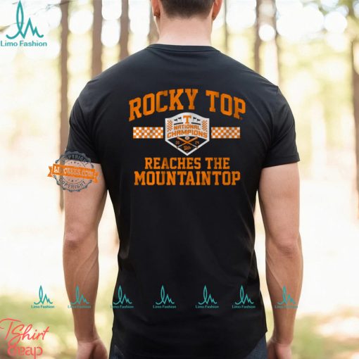 Tennessee Baseball Rocky Top Reaches The Mountaintop Shirt