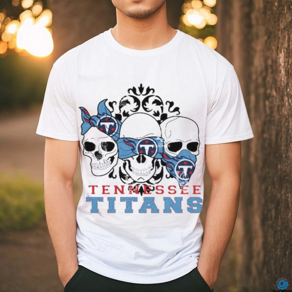 Tennessee Titans Skull t shirt Tennessee Titans Skull t shirt