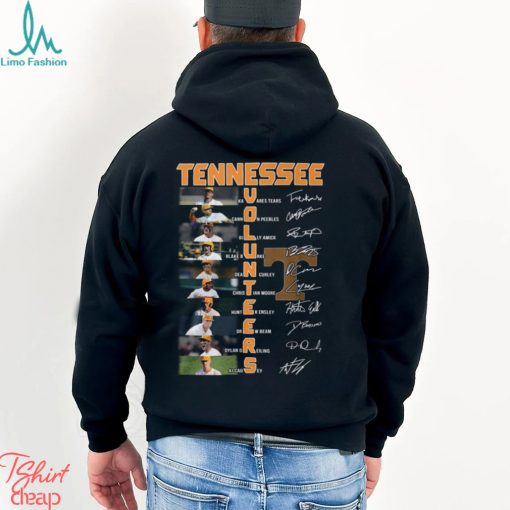 Tennessee Volunteers 2024 Times Starting Line Up T Shirt