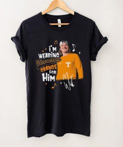Tennessee Volunteers Morgan Wallen I’m Wearing Tennessee Orange Signature shirt