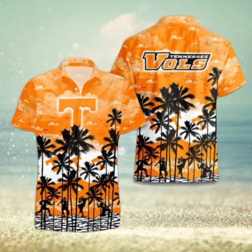 Tennessee Volunteers Palms Tree Hawaiian Shirt