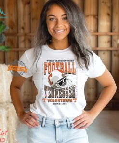 Tennessee Volunteers World Class Southern Football since 1891 helmet shirt