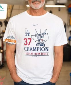 Teoscar Hernandez Los Angeles Dodgers Nike 2024 MLB Home Run Derby Champion T shirt
