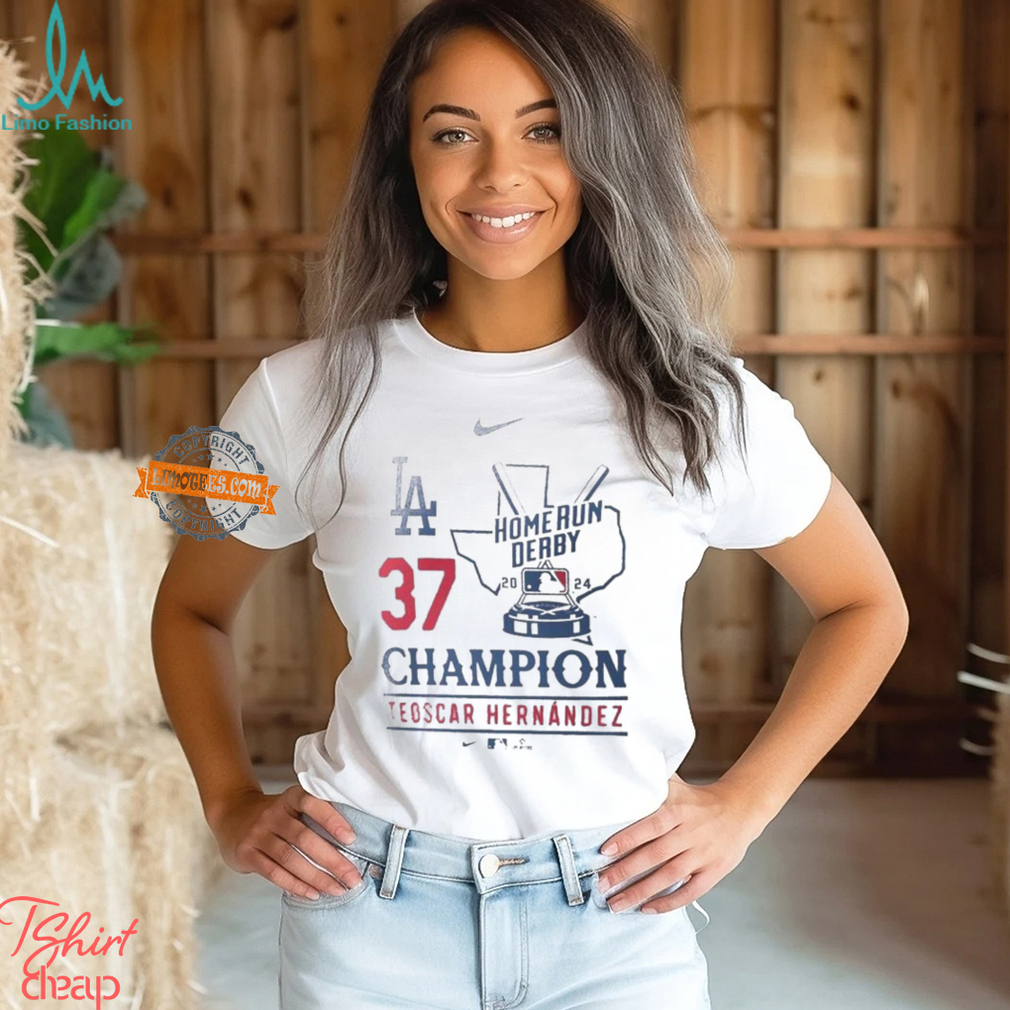 Teoscar Hernandez Los Angeles Dodgers Nike 2024 MLB Home Run Derby Champion T shirt Teoscar Hernandez Los Angeles Dodgers Nike 2024 MLB Home Run Derby Champion T shirt