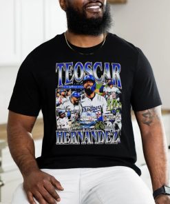 Teoscar Hernandez Los Angeles Dodgers baseball graphic t shirt