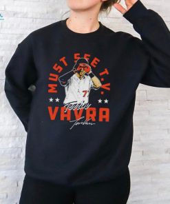 Terrin Vavra 77 Baltimore Orioles baseball MLB Binoculars must see TV signature shirt