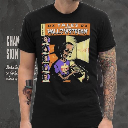 Terror Outsidexbox Tales From Hallowstream Andy Fearant Pain Douglas Lurk Westaway Ellen Rose Mike Charnel You Died T shirts