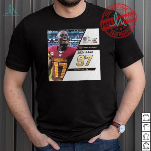 Terry McLaurin Rank 97 The NFL Top 100 Players Of 2024 T Shirt