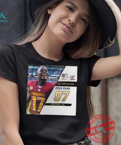 Terry McLaurin Rank 97 The NFL Top 100 Players Of 2024 T Shirt