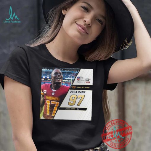 Terry McLaurin Rank 97 The NFL Top 100 Players Of 2024 T Shirt