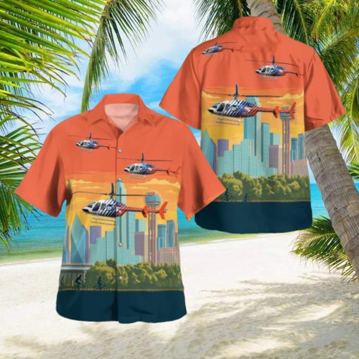 Texas, CareFlite Bell 407GX 3D Hawaiian Shirt Gift For Summer