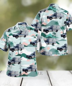 Texas, Galveston County ESD #2 3D Hawaiian Shirt Gift For Summer