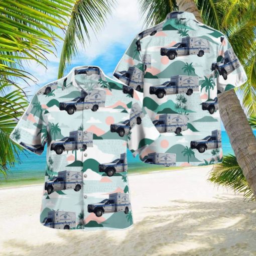 Texas, Galveston County ESD #2 3D Hawaiian Shirt Gift For Summer