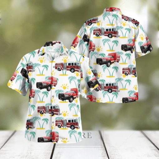 Texas Kerrville Fire Department 3D Hawaiian Shirt Gift For Summer