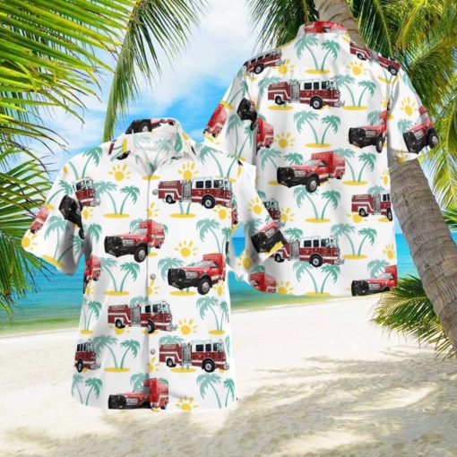 Texas Kerrville Fire Department 3D Hawaiian Shirt Gift For Summer