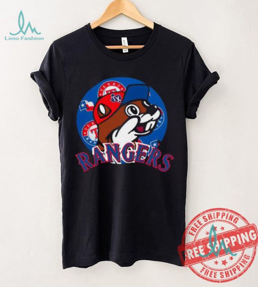 Texas Rangers baseball Buc ee’s logo funny shirt