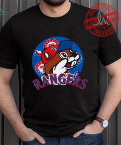 Texas Rangers baseball Buc ee’s logo funny shirt