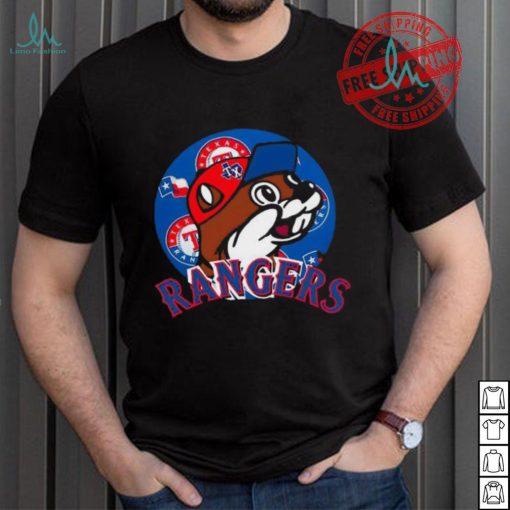 Texas Rangers baseball Buc ee’s logo funny shirt