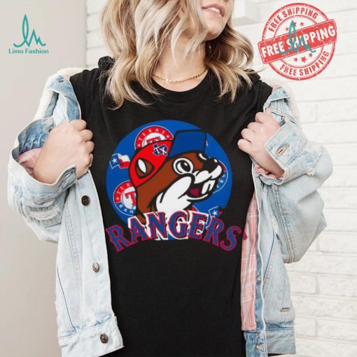 Texas Rangers baseball Buc ee’s logo funny shirt