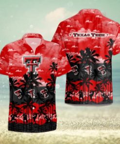 Texas Tech Red Raiders Palms Tree Hawaiian Shirt