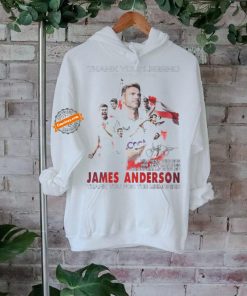 Thank You Legend 2003 2024 James Anderson signature thank you for the memories shirt