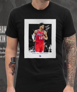 Thank You Tobias Harris Philadelphia 76ers signature shirt