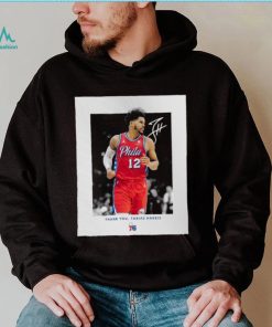 Thank You Tobias Harris Philadelphia 76ers signature shirt
