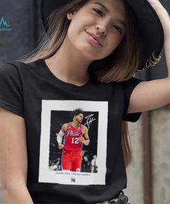 Thank You Tobias Harris Philadelphia 76ers signature shirt