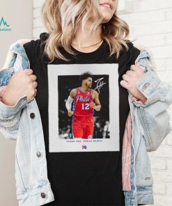 Thank You Tobias Harris Philadelphia 76ers signature shirt